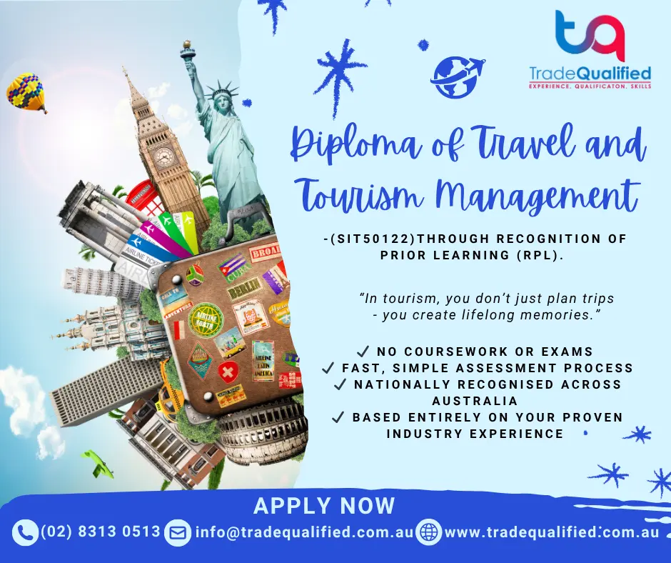 46. Diploma of Travel and Tourism Management.webp