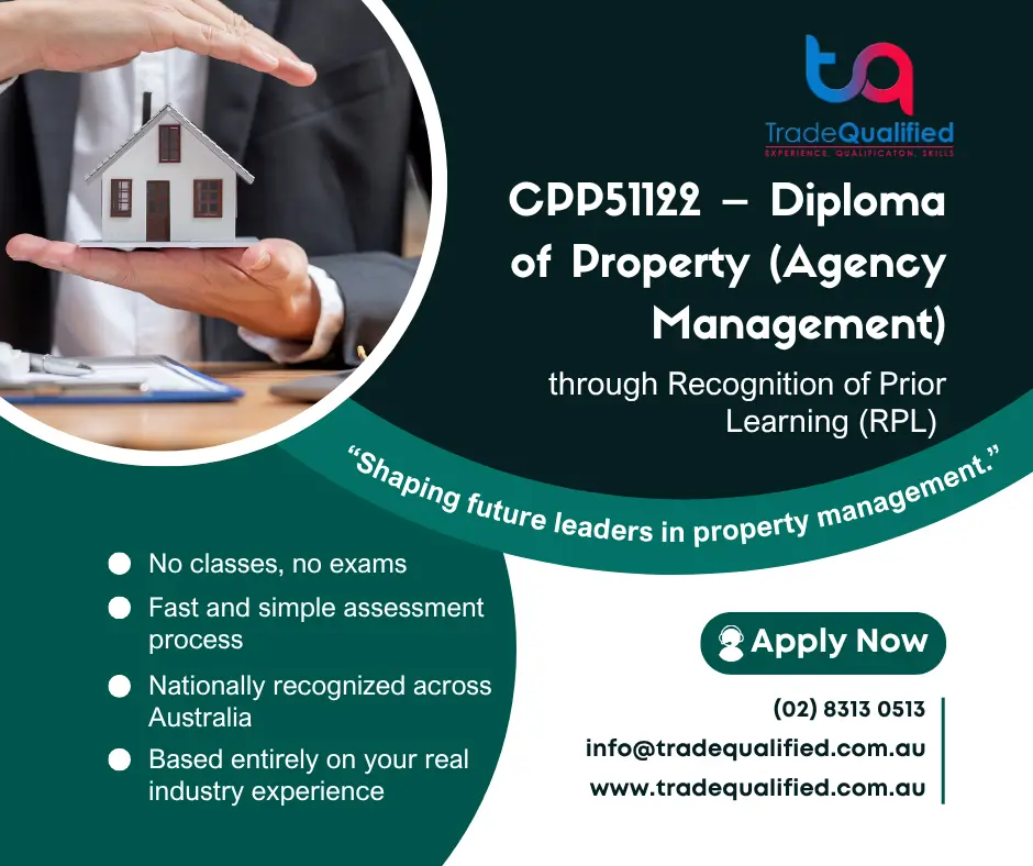 CPP51122 Diploma of Property (Agency Management)